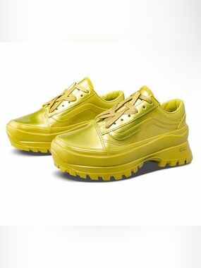 Vans x Collina Strada Old Skool Vibram Citronelle Platform Sneakers